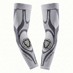 Manguitos de compresión tácticos para brazos, diseño propio, transpirables, protección UV, para gimnasio, correr, ciclismo, soporte muscular. - Product Image 6