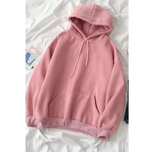 Sweat à capuche surdimensionné en coton pour homme, Pull-Over d'hiver en polaire avec design personnalisé - Product Image 5