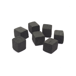 100% cubos de Shisha y narguile de cáscara de coco de Sri Lanka, patrones redondos y de barra de larga duración de ceniza baja, venta al por mayor por Black Pearl - Product Image 6