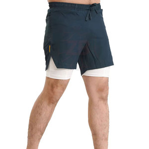 Shorts pour hommes Advanced Fit, matière extensible flexible pour l'entraînement, la course à pied, le basketball et les vêtements de fitness - Product Image 5