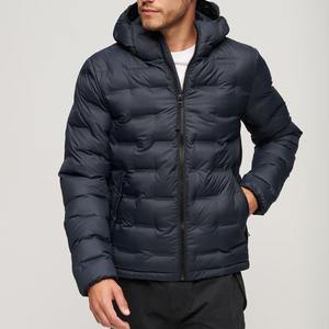 Custom Men's Winter Puffer <b>Jacket</b> Hooded Shiny New Style Hot Sale OEM Fashion Padded <b>Jacket</b> - Product Image 1
