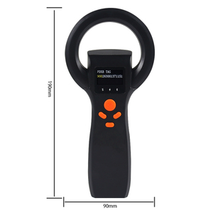 סורק תגי אוזניים לבעלי חיים 134.2kHz ABS תואם לתקן ISO11784/85 עבור FDX-B/FDX-A/HDX עבור בקר, כבשים וחיות מחמד עם מיקרו-שבב - Product Image 5