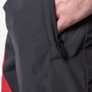 Ensemble de survêtements 2 pièces d'hiver légers et respirants personnalisés pour hommes avec coupe ajustée réfléchissante pour le jogging - Product Image 5