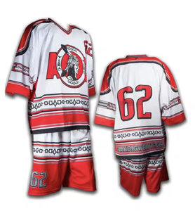 Uniforme de maillot de crosse réversible pour femmes et hommes Vente en gros Polyester Mesh Lacrosse Race Back Singlet Sublimation Top - Product Image 2