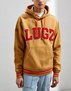 OEM Sportswear Sweats à capuche brodés en chenille de haute qualité pour hommes Patches personnalisés Sweat à capuche zippé en coton épais surdimensionné - Product Image 5