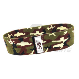 Vente en gros de bandes de résistance en tissu de fitness avec logo personnalisé bandes élastiques d'entraînement pour les exercices de hanche en usine - Product Image 5