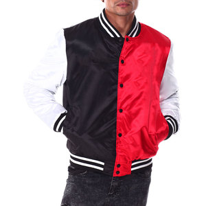 Custom Letterman Varsity Jacket Canvas High Street Style Wholesale Men's Casual winter jacket 2026 - Product Image 2