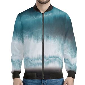 Vestes légères à sublimation de haute qualité Vestes de bombardier personnalisées imprimées sur tout le feu Vestes décontractées en polyester pour hommes - Product Image 6