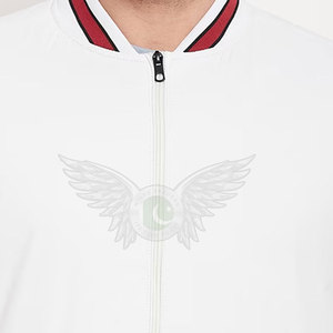 Blouson aviateur uni pour hommes tenue décontractée Blouson aviateur léger à prix d'usine pour hommes - Product Image 5