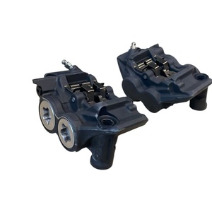 Original Yamaha TMAX 530 2015-2016 Front Brake Calipers 2PW2580U1000 & 2PW2580T0000 <b>Models</b> - Product Image 1