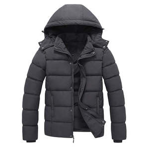 Vestes matelassées pour hommes de haute qualité 2025, multicolores, tissu personnalisable, rembourrage en coton, surdimensionnées, fermeture éclair, pour l'hiver - Product Image 5