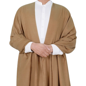 Dernière mode hommes cachemire laine Pashmina hiver coupe-vent chaud châle adultes nouveau Design solide rayé Long - Product Image 3