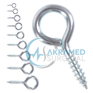 Ganchos de ojo de acero inoxidable de color personalizado último diseño operado a mano-Hecho en Pakistán - Product Image 5