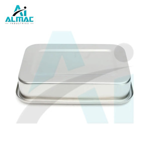 ALMAC Logo personnalisé Plateau de laboratoire chirurgical en acier inoxydable de haute qualité avec couvercle Ensemble d'instruments manuels pour la chirurgie Malinmaus - Product Image 5