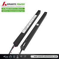 Triac CV 48V DC et gradation 0-10V 5 en 1 LED Driver 150W avec garantie de 7 ans pour l'éclairage sur rail magnétique
