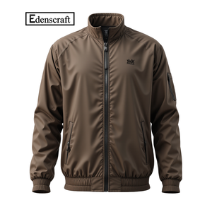 Blouson Bomber Homme Tendance 2025 – Personnalisable, Vente en Gros, Respirant, Coupe-Vent, Écologique, Style Baseball Urbain, Manches Classiques, Décontracté - Product Image 3