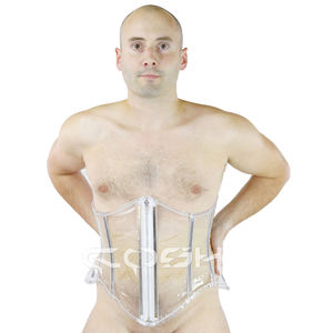 เสื้อชั้นในพีวีซีใสระบายอากาศได้ดีมีซิปปิด - Product Image 1