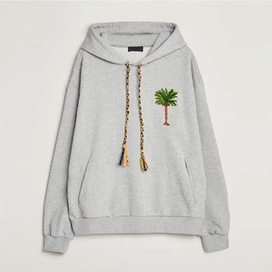 เสื้อฮู้ดดี้ปักลายผู้ชาย น้ำหนักเบา ขายดี มีกระเป๋า สไตล์สั่งทำพิเศษ ผ้าคอตตอนผสม ปักลายพื้นฐาน ขายดีที่สุด - Product Image 1