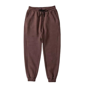 Pantalones rectos de pierna ancha personalizados, pantalones de chándal holgados de poliéster, pantalones de chándal holgados plisados para hombre - Product Image 1