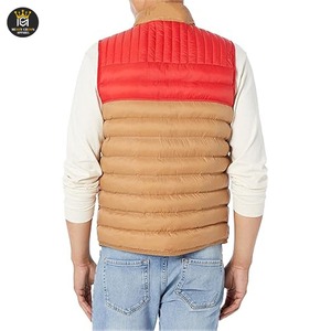 Chaleco Acolchado Reversible, Transpirable, Impermeable, Ecológico, de Diseño Único Vintage, Chaqueta sin Mangas Cómoda de Lona - Product Image 4