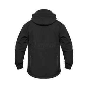 Veste imperméable professionnelle légère coupe-vent avec capuche pour les sports de plein air et les tenues décontractées - Product Image 4