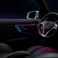 Xenplus Lumière ambiante pour Mercedes Benz GLK X204 2012-2015 22 lumières Multicolore Magic Cube Kit d'éclairage intérieur