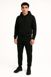 ชุดเซตเสื้อมีฮู้ดและกางเกงวอร์มแบบผ้ามีฮู้ด GSM หนาชุดวอร์มใส่ได้ทั้งชุดโลโก้โรงงานออกแบบได้ตามที่ต้องการ - Product Image 5