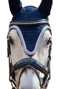 Offre Spéciale équestre Tack Crochet Horse Fly Hood Bonnets d'oreille délicats avec respirabilité pour l'équitation - Product Image 4
