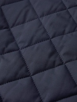 Blouson matelassé décontracté pour homme, chaud, en toile enduite, style urbain, à capuche, zippé, col mandarin, réversible, imperméable et coupe-vent, pour l'automne