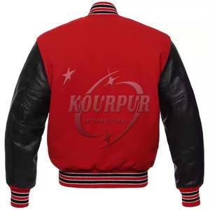 Chaqueta universitaria de estilo universitario Unisex 2025, cuello alto de costura Premium, temporada de invierno personalizable para pedidos a granel - Product Image 2