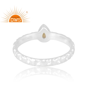 Elegent Design 925 Sterling Silver Natural <b>Peridot</b> Gemstone <b>Ring</b> Custom Design Jewelry For Women Gift For Her - Product Image 2