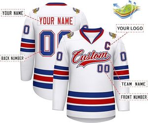 Vente chaude maillot de Hockey sur glace concevez votre propre Logo maillot de Hockey sur glace maillot de Hockey sur glace de haute qualité avec nom personnalisé - Product Image 3