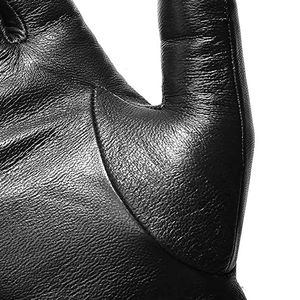 Gants d'hiver en cuir imperméables unisexes personnalisés Gants de ski chauffants à écran tactile pour hommes et femmes - Product Image 5