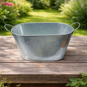 Hot selling Metal <b>Ice</b> <b>Bucket</b> <b>Beverage</b> <b>Tub</b> Wine Cooler <b>Bucket</b> Beer <b>Ice</b> <b>Bucket</b> Party <b>Beverage</b> <b>Tub</b> <b>Ice</b> <b>Bucket</b> for Drinks - Product Image 1