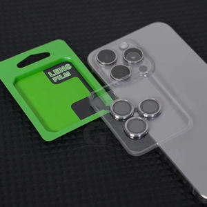 Protection d'objectif d'appareil photo HD en verre pour iPhone 17 Pro Max avec ajustement parfait pour téléphones mobiles - Product Image 1