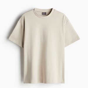 T-shirt ample 100% en coton de luxe de haute qualité pour hommes, surdimensionné, épais et lourd, Boxy, coupe ample - Product Image 5