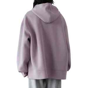 Elegante sudadera con cremallera frontal para mujer con bolsillo de canguro y tela Interior cálida - Product Image 2