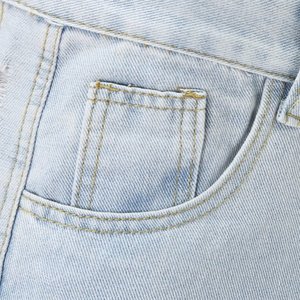 Cargo <b>jeans</b> <b>Men</b> Loose Straight Baggy Mopping pants hip hop Streetwear Skateboard Neutral denim <b>Wide</b> <b>Leg</b> Denim pants - Product Image 5