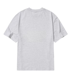 T-Shirt Homme Marl Oversized 100% Coton 190 GSM Streetwear Staple Tee Imprimé Logo Avant Dos Épaule Drop Chemise Coupe Décontractée - Product Image 6