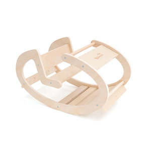 ROBINCOOL Balancín de Madera Montessori para Niños y Niñas 80 X 45 X 40 CM, Estructuras de Juego y Escalada para Interiores - Product Image 3