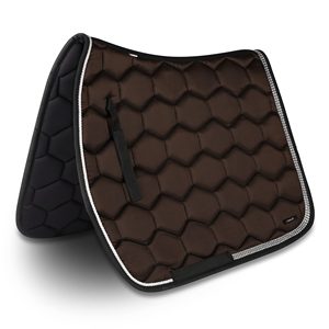 SHEMAX 2024 Equestrian <b>Dressage</b> Saddle Pad Custom Quilted Jersey High Quality Circular Design All Colors Fleece Lining SS'22 - Product Image 1