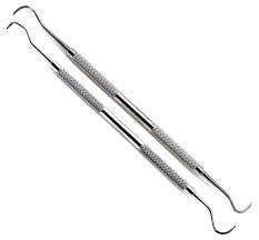 Nuevo escalador y cortador dental de Periodoncia manual Juego de 2 años de garantía - Product Image 2