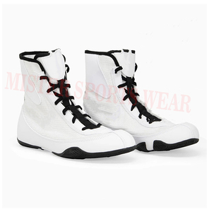 รองเท้ามวยปล้ำสำหรับผู้ชายรองเท้าฝึกอาชีพปรับแต่งได้ - Product Image 4