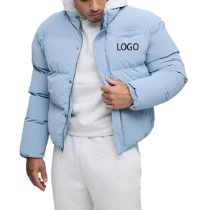 Chaqueta Acolchada de Moda Urbana para Hombre, Estilo Callejero, para Adolescentes, Talla Grande, Abrigo Acolchado para Clima Frío - Product Image 1