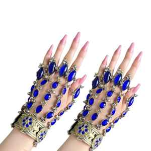 Ensembles de bijoux vintage afghans de belle conception personnalisés faits à la main pour femmes adultes prix de gros beaux ensembles - Product Image 2