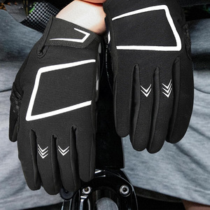 Guantes de ciclismo transpirables Logo personalizado Durable Antideslizante Agarre Cómodo Guantes deportivos para montar en bicicleta de carretera y al aire libre - Product Image 5