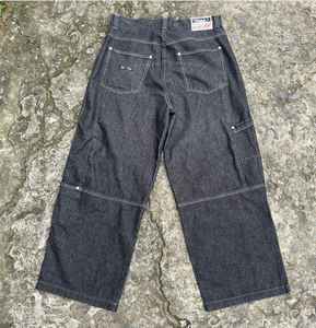 Pantalones vaqueros de lona personalizables de alta calidad, pantalones cortos Cargo informales de cintura media, logotipo bordado, tela de punto impermeable personalizada - Product Image 2