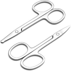 Comfortable Square Hand Grips <b>Facial</b> <b>Hair</b> <b>Remover</b> Scissors & Shears Personal Care Round Tip Small Scissor In High Quality - Product Image 1