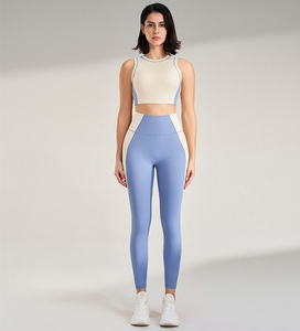 Ensemble de vêtements de sport pour femmes Offre Spéciale soutien-gorge et pantalon de sport de yoga taille haute vêtements actifs XXL pour l'entraînement et le fitness Yoga - Product Image 6