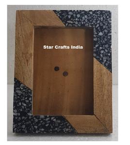 Cadre photo en bois fait à la main cadre photo décoratif de table de meilleure qualité cadre photo personnalisé pour offrir un cadeau - Product Image 6